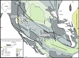 carte géologique Franceville